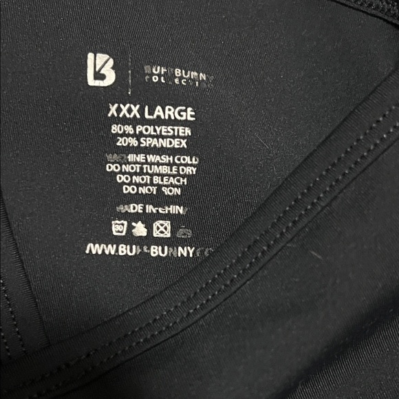 BuffBunny black sports bra - Picture 3 of 3